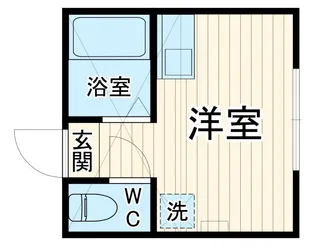 ユナイト妙蓮寺ストリングス【2階】の間取り