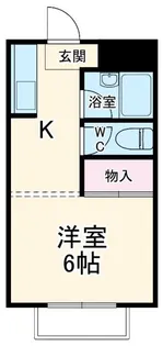 グリーンスリーブス【2階】の間取り