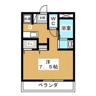 サンハイム【2階】の間取り