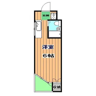 ユニハイツ【3階】の間取り