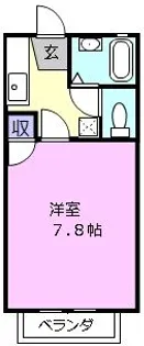 PADY COURT【2階】の間取り