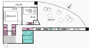 東京ツインパークス レフトウイング【31階】の間取り