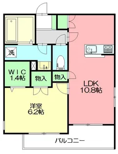フレックス湘南【3階】の間取り