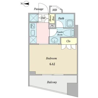 STM高田馬場【10階】の間取り