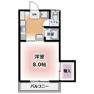 リエール荒川【2階】の間取り
