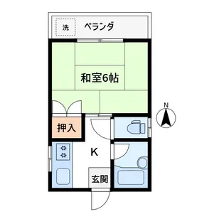 石塚ビル【2階】の間取り
