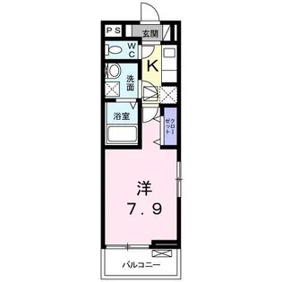 メゾン シンシア【1階】の間取り