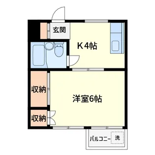 TSK笹塚マンション【3階】の間取り