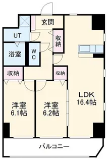 アマルフィーノ【1階】の間取り