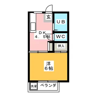 コーポ竹内【2階】の間取り