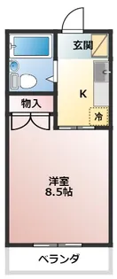 メゾンリヴレーヌ【2階】の間取り