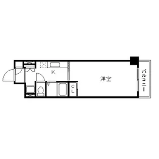 HF久屋大通レジデンス【4階】の間取り