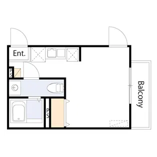FIRST HILLS【3階】の間取り