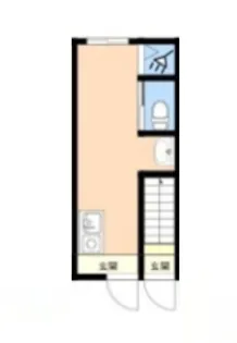 TOKYO β 四ツ木10【1階】の間取り
