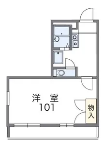 ドリームレジデンス1【1階】の間取り