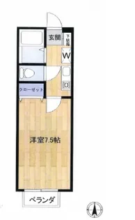 サンコート【2階】の間取り