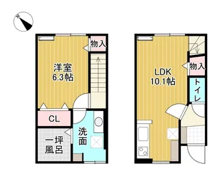 フォルティナ【1階】の間取り