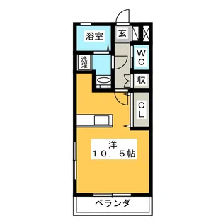 トパーズ【2階】の間取り