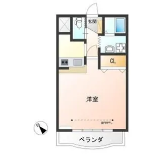 オリーブ館【3階】の間取り