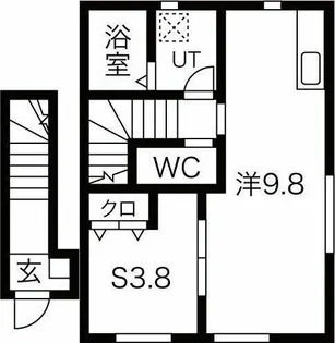 MONCIEL(モンシエル)【2階】の間取り