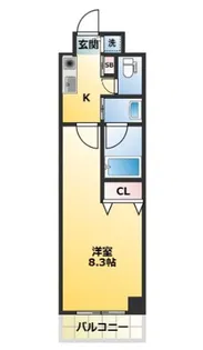 レスタージュ上板橋【3階】の間取り