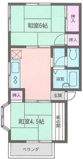 コマハイム【2階】の間取り