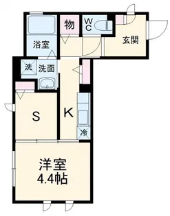 クレール【3階】の間取り