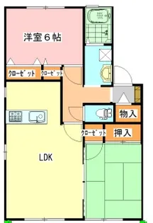 Y’sシャトルC【2階】の間取り