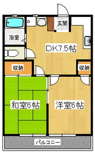 satoハイツ【2階】の間取り