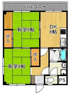 シルクロード醍醐【3階】の間取り