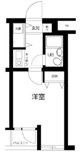 クレッセント小石川植物園【2階】の間取り