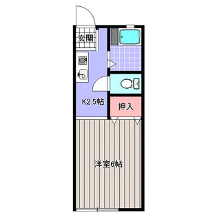 チェリーハイツ【2階】の間取り