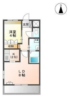 モア エ・シャロム【2階】の間取り