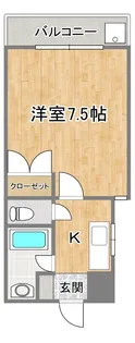 辻産業第5ビル【2階】の間取り