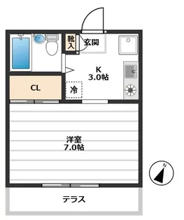 ロイヤルエナ【1階】の間取り