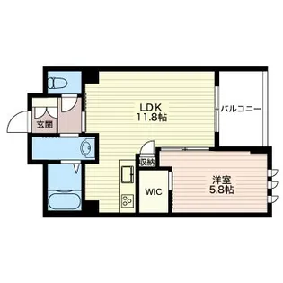 アルテージ錦【2階】の間取り