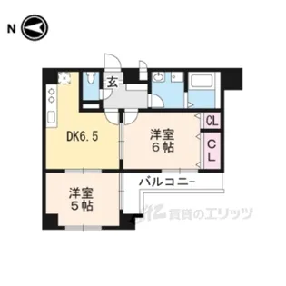 ヤマシナアーバンコテージ【3階】の間取り