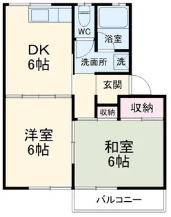 ライムささがせ II【1階】の間取り