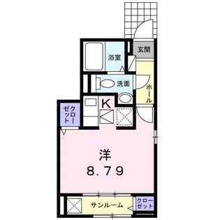 メゾン ハルナ【1階】の間取り