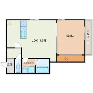 サンパークIII【3階】の間取り