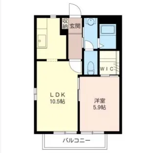 グランメール大森【2階】の間取り