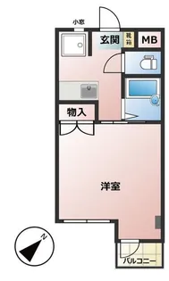 エル新大江【5階】の間取り