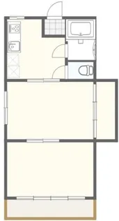 エステート東大和【1階】の間取り
