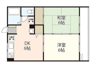サニー旭園【2階】の間取り