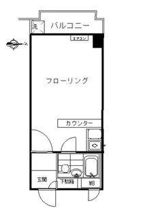 プラザ百合ヶ丘【2階】の間取り