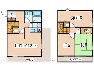 神奈川県横浜市栄区本郷台3【一戸建】の間取り