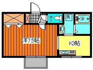 セジュールI・K【1階】の間取り