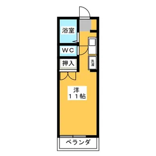 ベルメゾンアミ【2階】の間取り