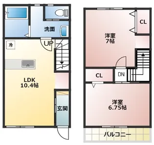 ヴィラ・ユーリの間取り