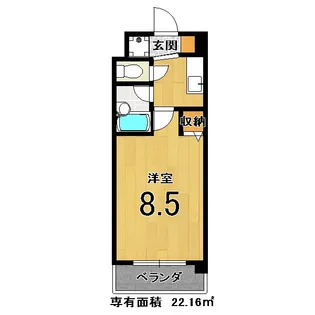 メゾン・チェリー【2階】の間取り